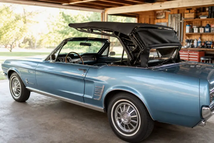 1967 Mustang convertible visual reference