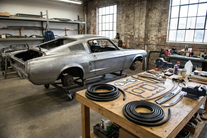 1968 Mustang restoration planning