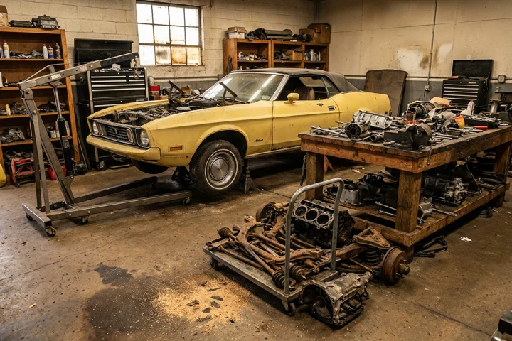 1973 Mustang restoration planning